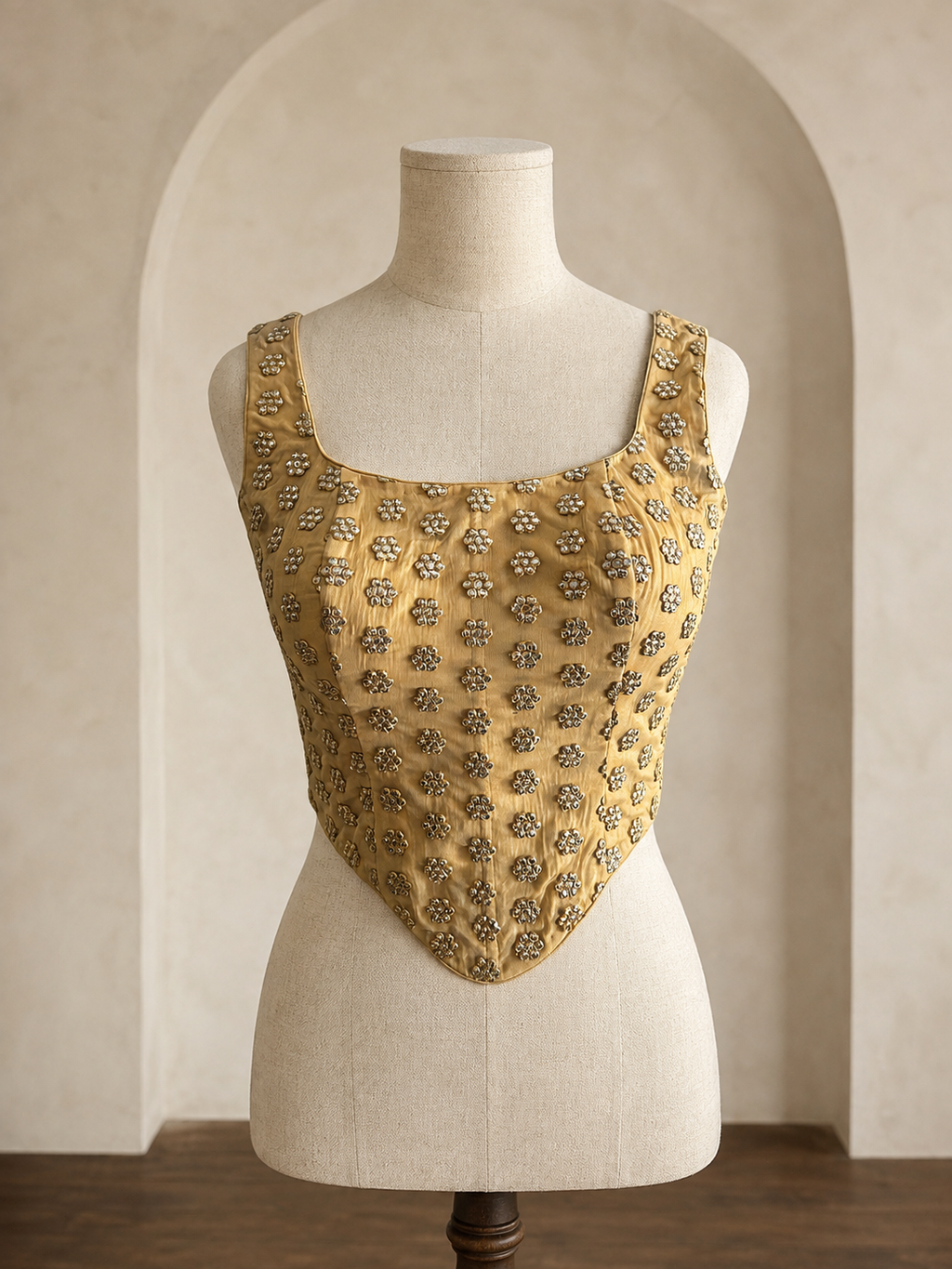 GOLDEN FLOWER CORSET