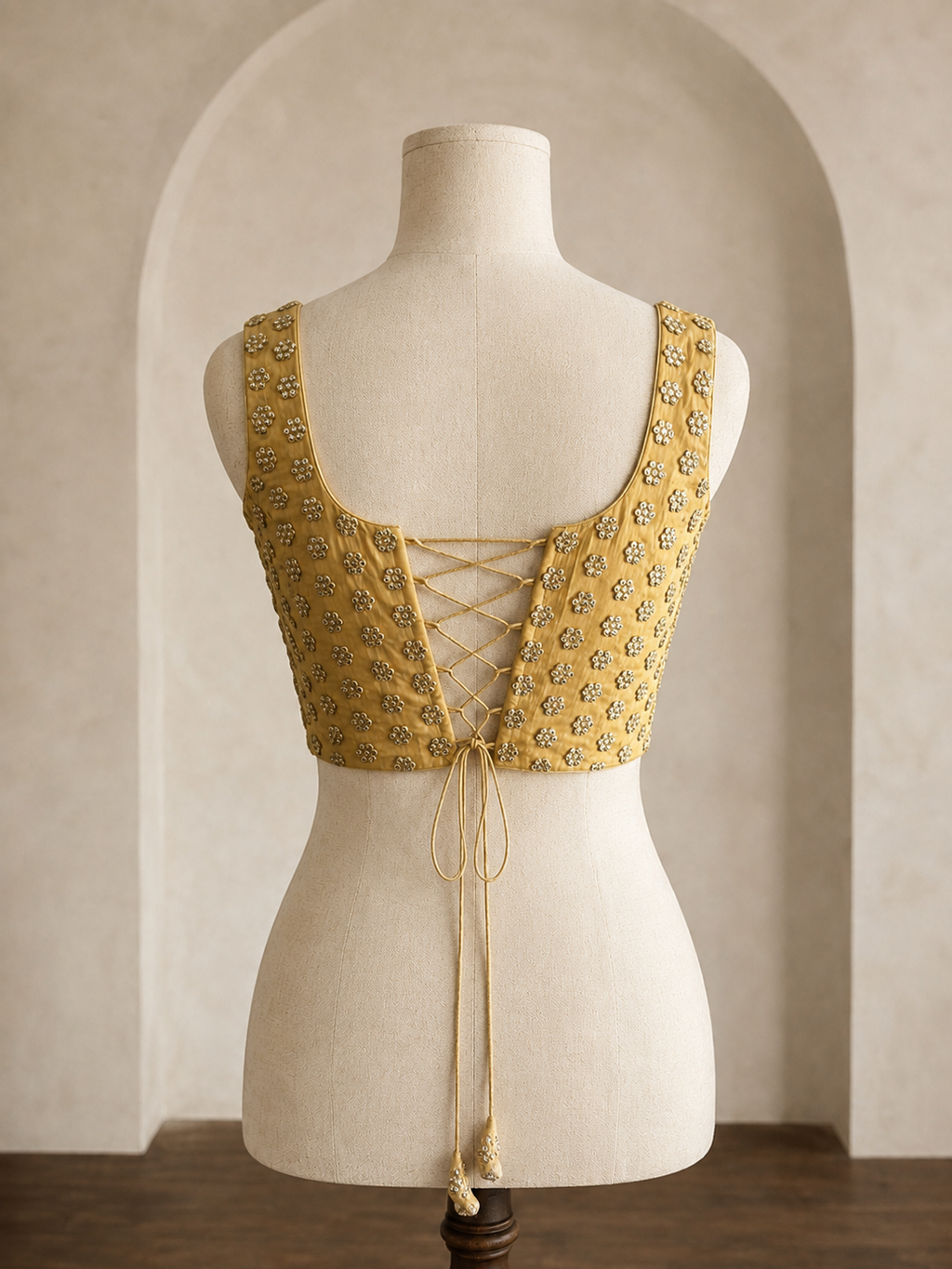 GOLDEN FLOWER CORSET