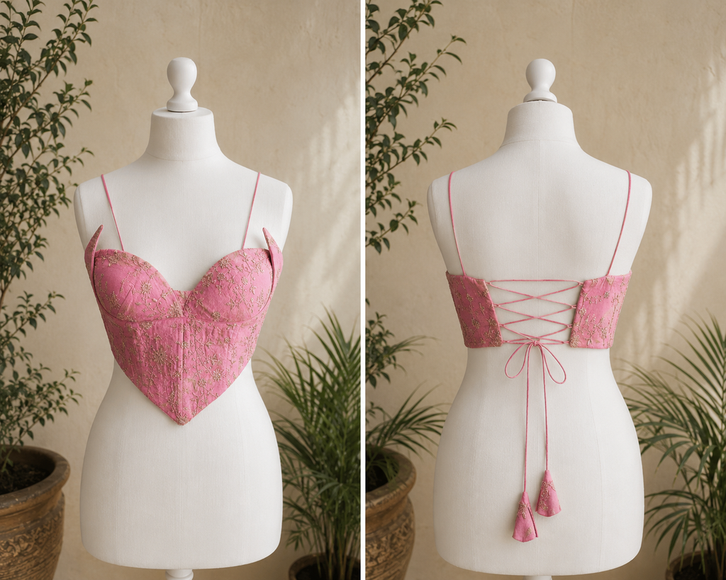 SWEETHEART CORSET BLOUSE