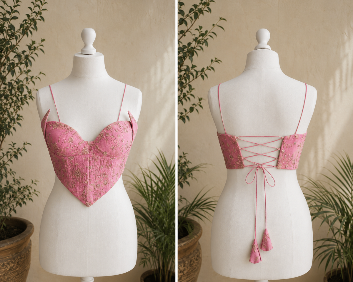 SWEETHEART CORSET BLOUSE