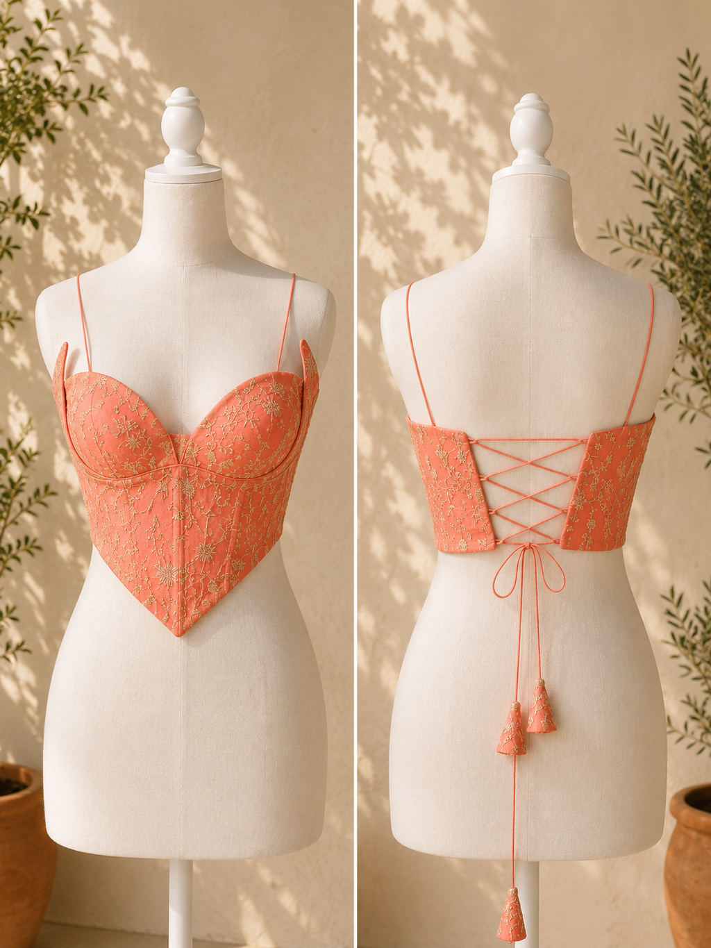 SWEETHEART CORSET BLOUSE