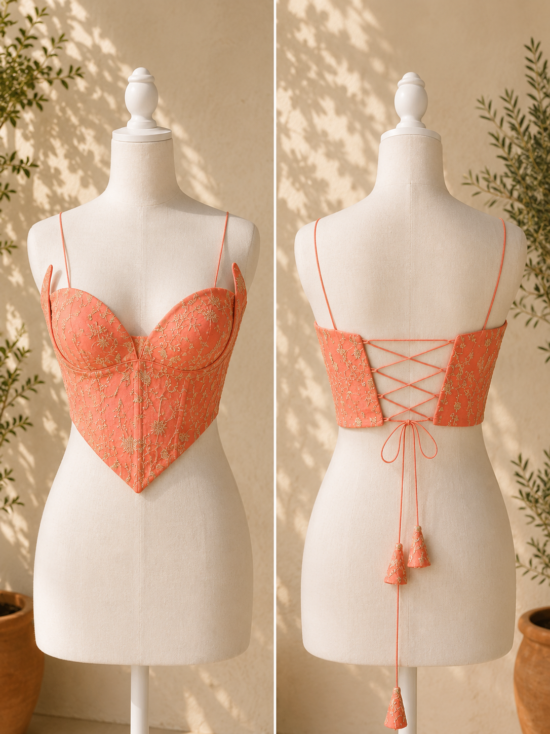 SWEETHEART CORSET BLOUSE