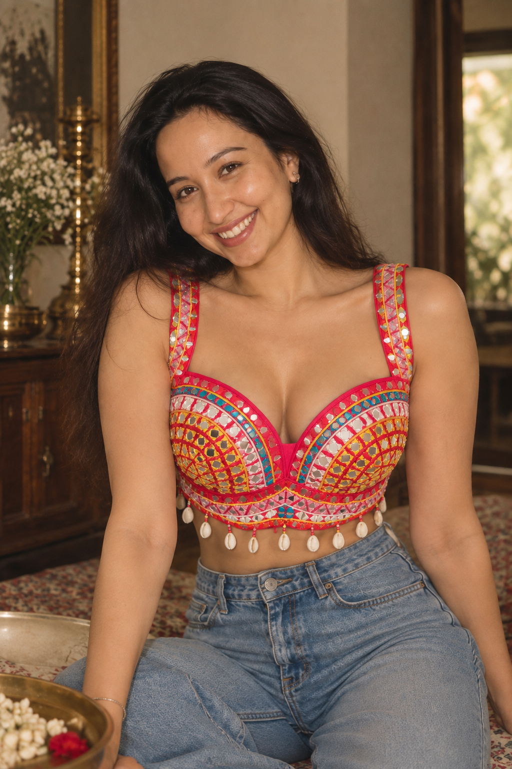 SUNSET MIRROR BLOUSE