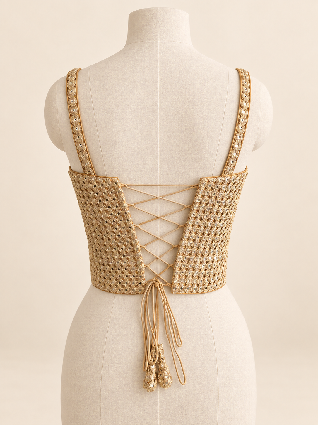 Champagne Glow Corset